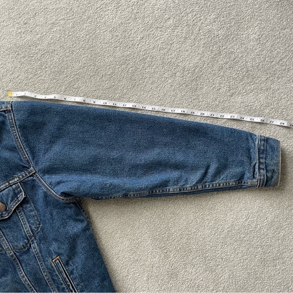 Levi’s Men’s Large Denim Jacket With Sherpa Interior - Picture 16 of 16